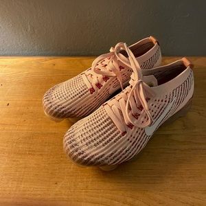 Nike Air Vapormax Flyknit 3 Sunset Tint White AJ6910-602 Women's 6.5.